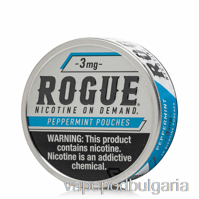 Vape Течности Rogue Nicotine Pouches - Peppermint 3mg